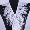 2022 Hot-Selling Double-Layer Encryption Ostrich Feather 8-15Cm Ostrich Feather Lace Cloth Strip Clothing Decoration
