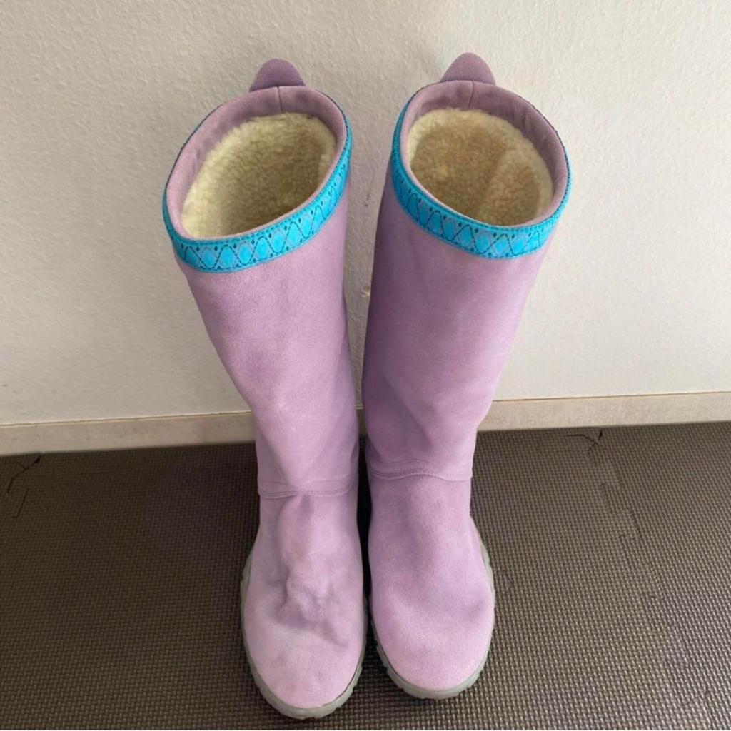 Western Retro Botas Mujer Genuine Leather Cute Boots