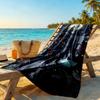 Christmas Nightmare Beach Towel Super Soft & Absorbent Comfortable Lightweight Perfect for Traveling Yoga Camping and Swimming