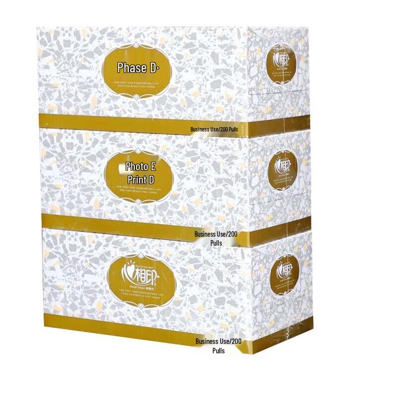Heart to Heart Evergold Boxed Facial Tissues