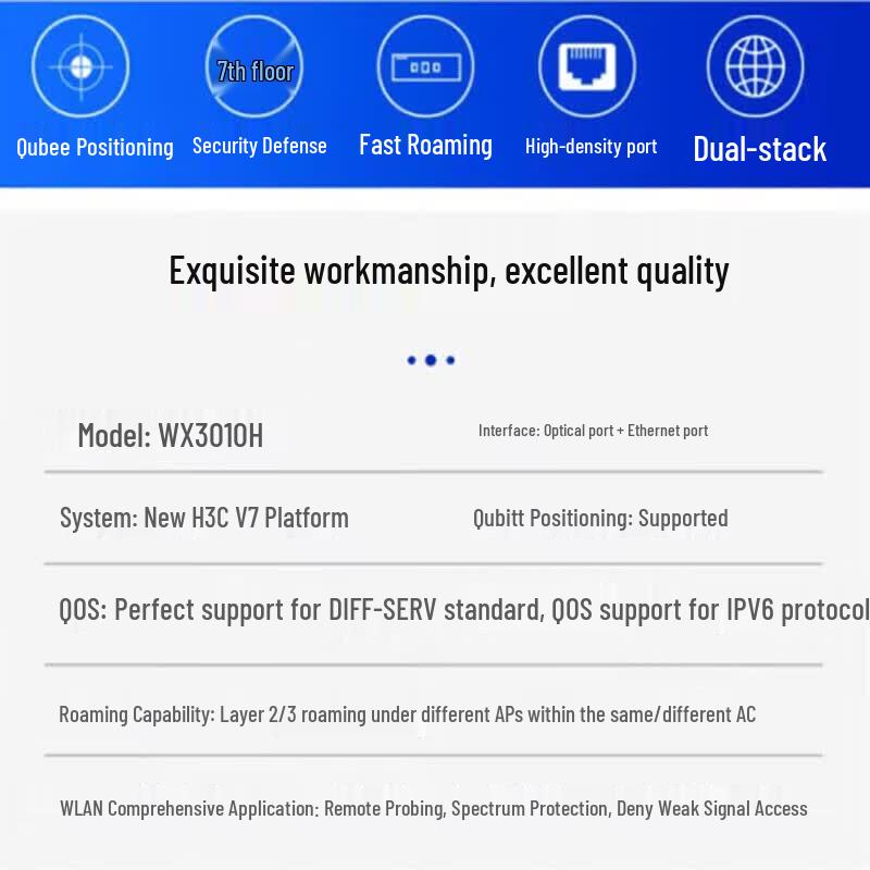H3C EWP-WX3010H-L-PWR Enterprise Wireless AC Controller