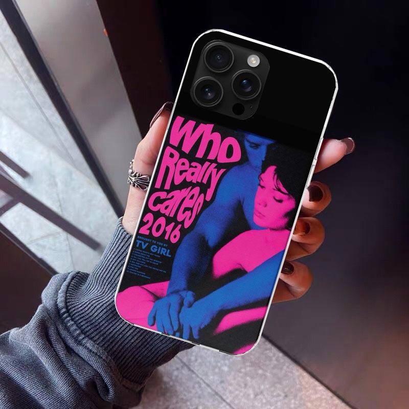 TV Girl Album Phone Case For iPhone 17 Air 16 15 Pro Max 14 Plus 13 Mini 12 11 Cover 7 8 SE Silicone Shell Print Fundas 17 Air 1