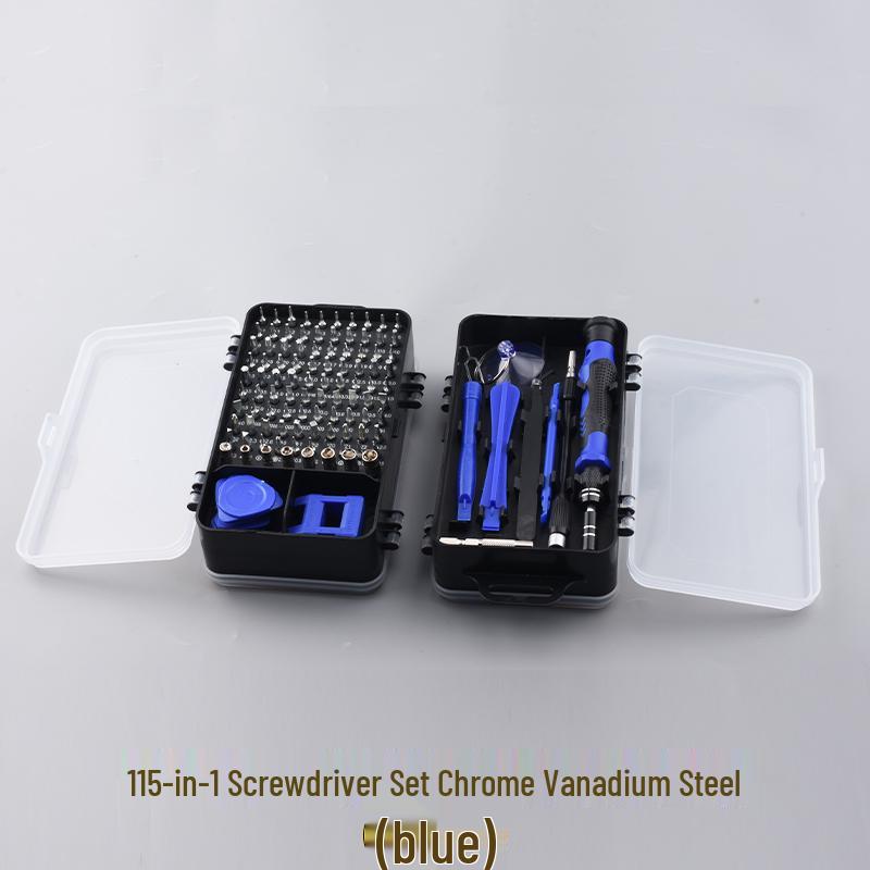 Magnetic Multi-Functional Screwdriver Set: 12/24/31/45/115-in-1 Bit Holder for DIY Electronic Disassembly