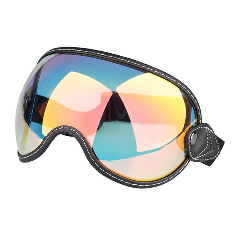 Motorbike Riding Goggles Bubble Lens Windproof Glasses Eye Protection Sunglasses