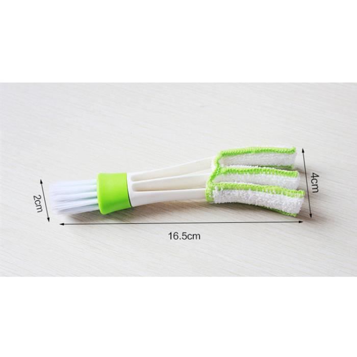Double Cleaning Brush,Car Fan Window Brush,for Air Fan Air Conditioner,Dust Cleaner