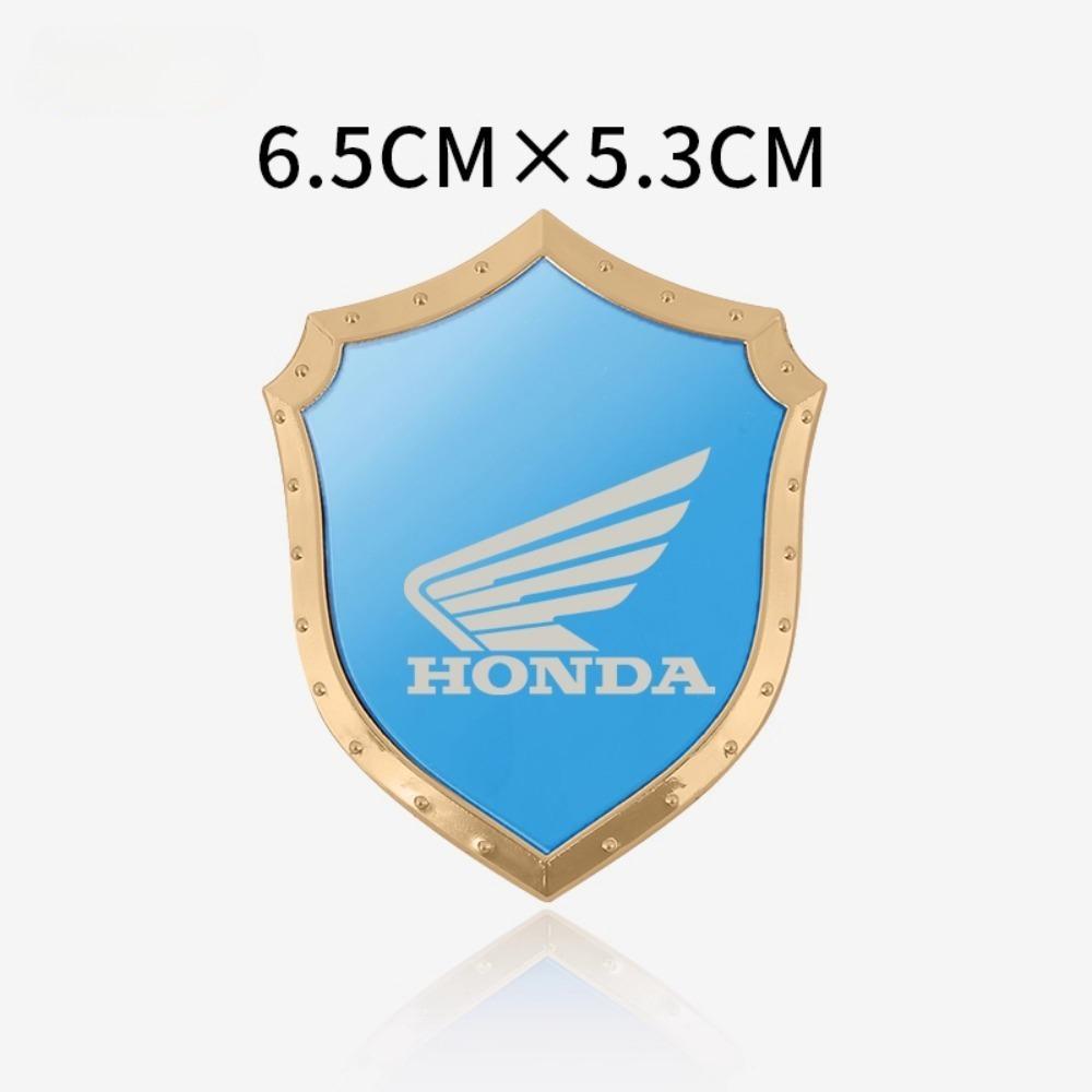 Honda Sticker Motorcycle Decoration Accessories Flying Wing Shield Metal Tag Pcx125pcx160nss350cbr600 Universal Stickers Cb650r