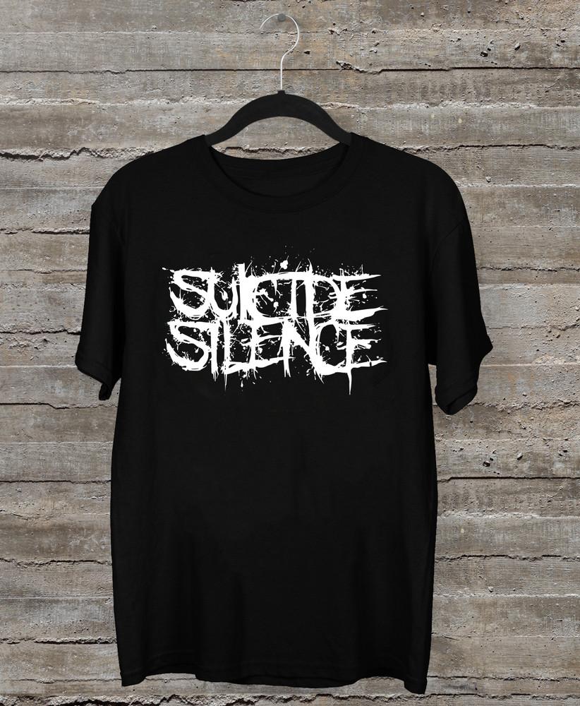 

Suicide Silence Logo Band Classic Gift For Men Women Black All Size Shirt XL