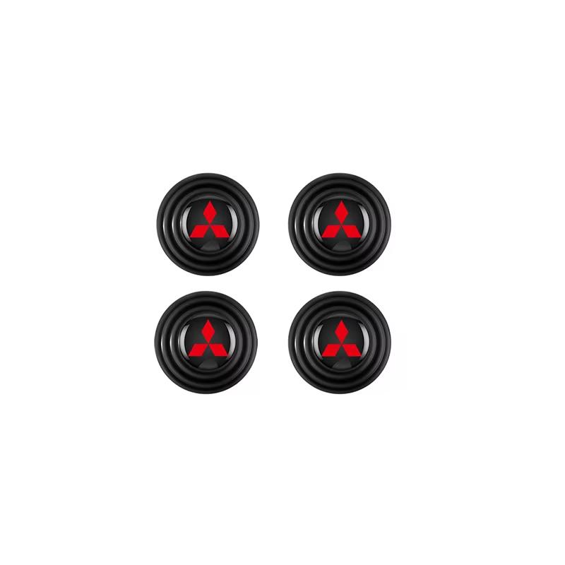 Car Door Shockproof Silicone Gasket Buffer Pad For Mitsubishi L200 ASX Pajero Sport Outlander Xpander Eclipse Cross Delica Mirag
