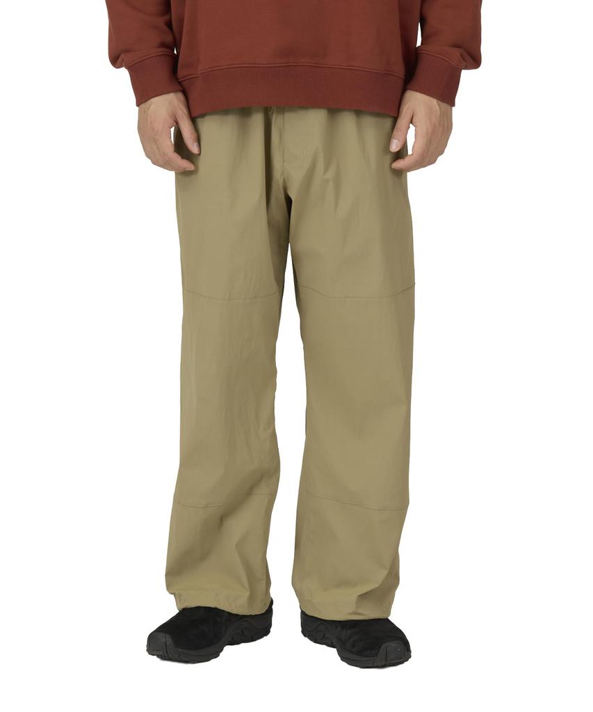 Snow Peak New Standard Easy Wide Pants, Greige, L, NSD-PT-25AU002