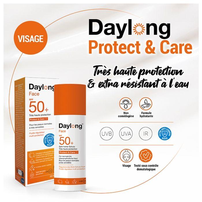 Daylong Protezione & care Fluido Viso Solare SPF50+ 50ml