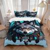 3pcs Set Wolf Dreamcatcher 1 Quilt Cover + 2 Pillowcases, All Seasons Bedroom Setting, Perfect for Home and Dorm Decor A183