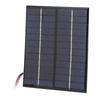 2W 12V Solar Panel Polycrystalline Silicon DIY Outdoor Portable Charger with Clip
