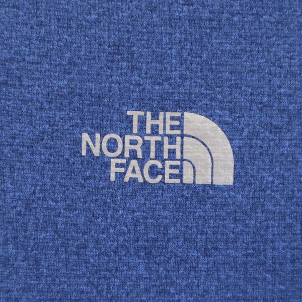 The North Face NTW61881 Long Sleeve Melange Crew T-shirt M Navy Ron T Women Used