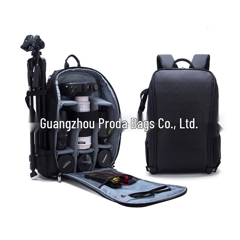 Cross-border DSLR & Drone Travel Bag with Removable Dividers for Photography