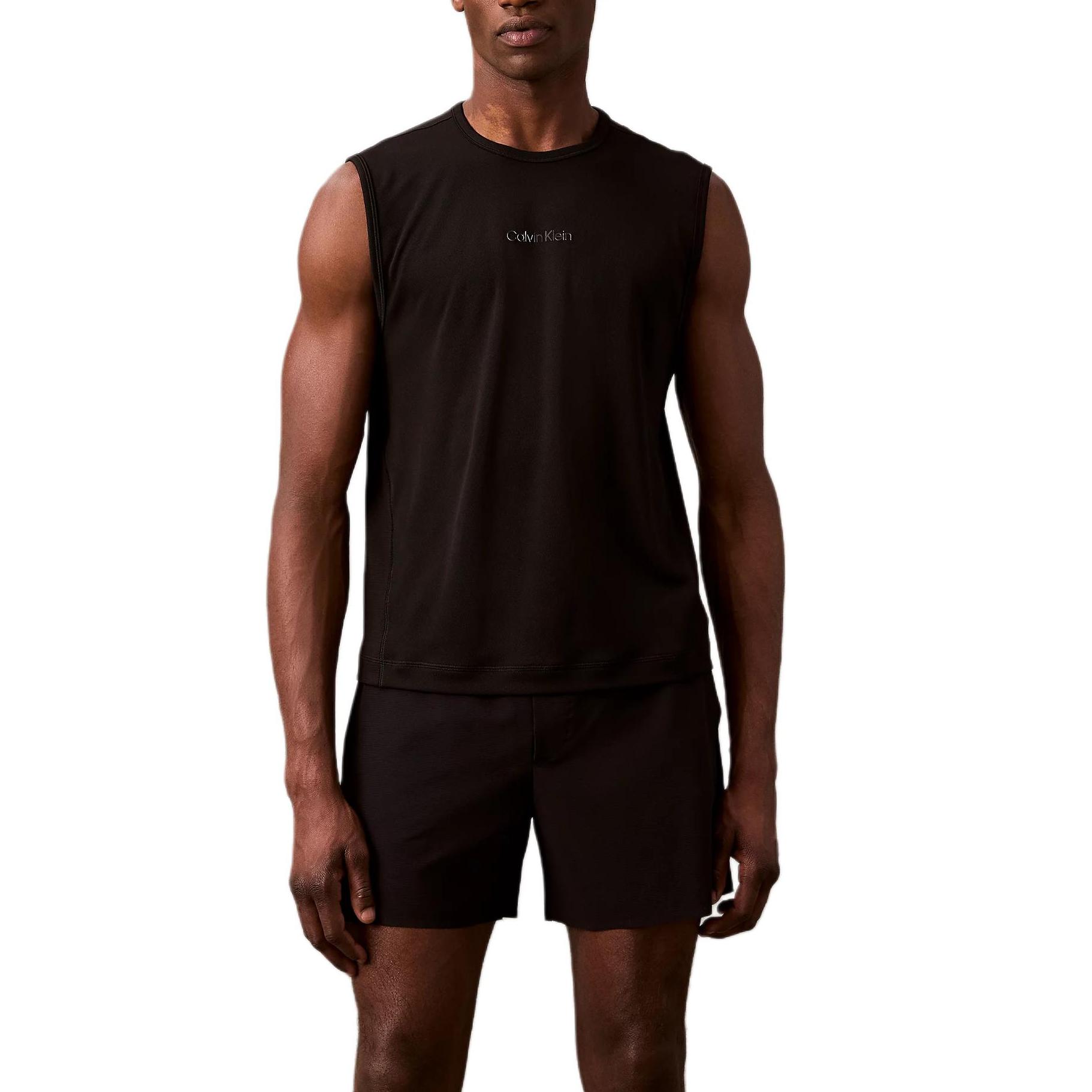 

Calvin Klein Sport Loose Comfortable Solid Color Breathable Elastic Waist Drawstring Sports Shorts Men shorts LVGMS5S846-UB1 XS