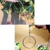 Hanging Birds Swing Stainless Steel Perch Stand Paw Grinding Toy for Parrot Cockatiel Budgie Macaw African Grey