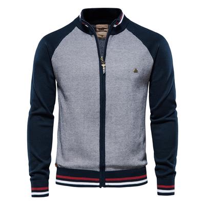 AIOPESON Katoen Rits Vest Mannen Casual Hoge Kwaliteit Trui Mannen Winter Mode Merk Vesten voor Mannen