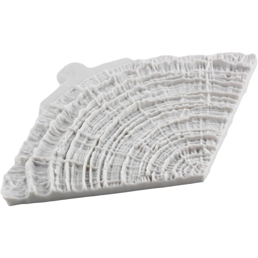 Baumrinden-Kuchen-Fondant-Form, Baumstumpf-Silikonformen zum Dekorieren von Kuchen, Cupcake-Toppern, Süßigkeiten, Schokolade, Blütenpaste, Polymer-Ton-Formen