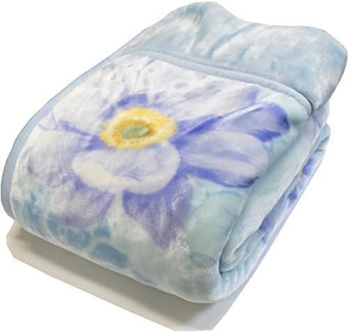 

Kyoto Nishikawa 2970219 Double-Layer Meyer Blanket, Single, 2CM5202 (Blue)