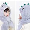 Cap Pullover Hat Cold-proof Plush Hat Scarf Set Ear-flap Bonnet Winter Cap Baby Hat  Hat