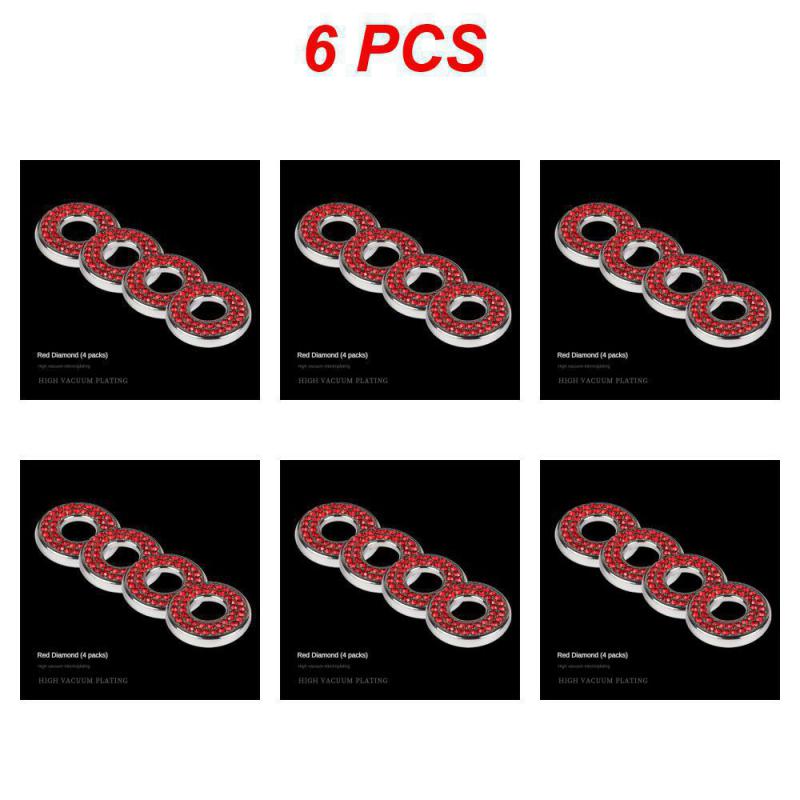 1~8PCS Door Lift Interior Trim Shining For Mercedes-benz Inner Door Lock Pull Cover Door Bolt Decorative Cover