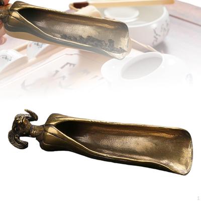 Tea Brass Ornament Ceremony Accessories Kung Fu Spoon Coffee Er for Household Cafe Hotel House