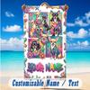 Fantasy Magic Theme Beach Towel Personalized Custom Name & Text Soft Quick Dry Beach Towel for Swimming Travel
