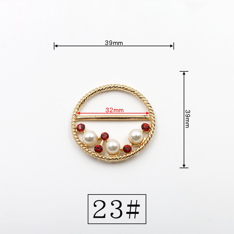 

10 шт. металлическая круглая пряжка в виде солнца, пряжка третьей передачи, аксессуары, декоративная пряжка для пальто, ремень для багажа, регулируемая пряжка 23 #* See Color Map * Day Buckle