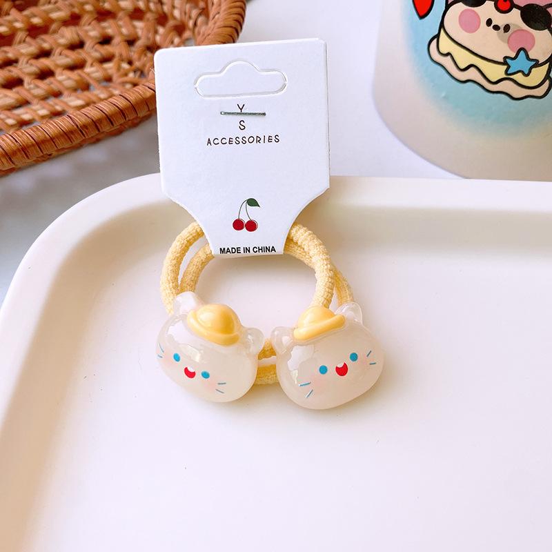 2pcs Elastic Hair Bands for Baby Girls Candy Color Hair Ring Hair Rope Children Headwear Kids Toddler Accessories