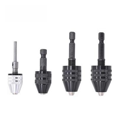 Hexagonal Three-Jaw Chuck 0.3-8.0mm Mini Drill Converter for Electric Grinder