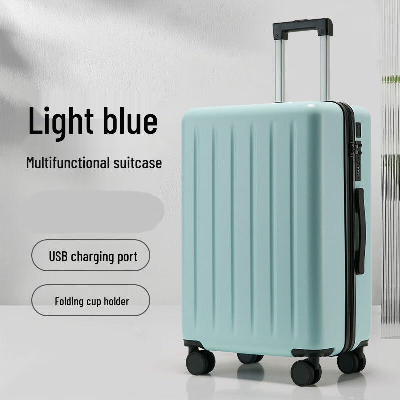 XiaoYan Hardside Luggage with USB Port 26 inch