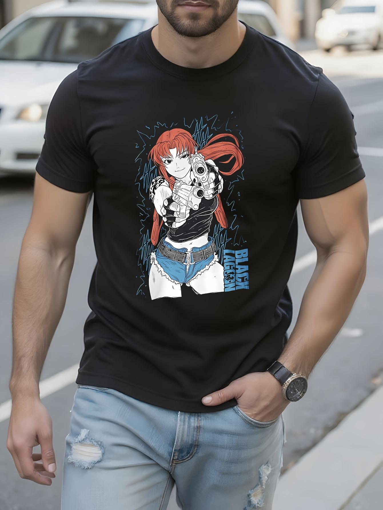 Black Lagoon Revy Anime Graphic Tshirt Graphic Tshirt - R... M