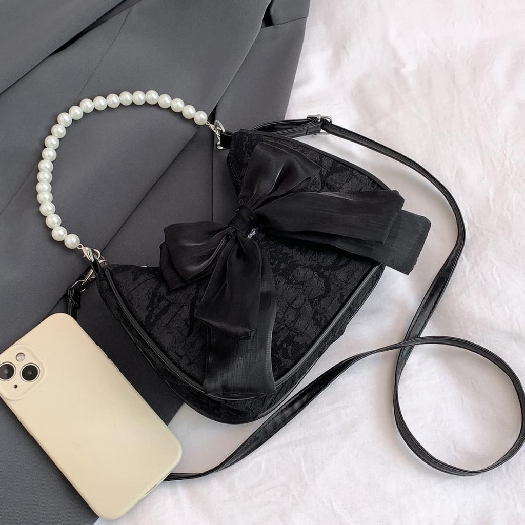 Ladies Elegant Shoulder Bag Bow Tote Bag