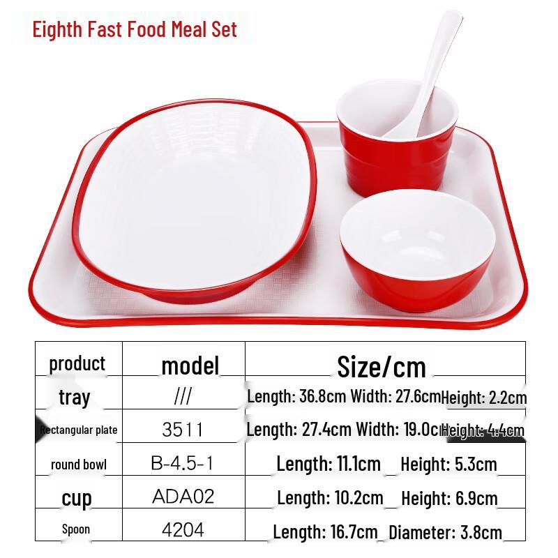 Melamine Canteen Dinnerware Set