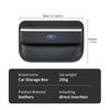 AAAMK1 Leather Car Seat Gap Organizer Vehicle Seat Crevice Storage Box For Ford Escape Ecosport Fusion Explorer Expedition Taurus