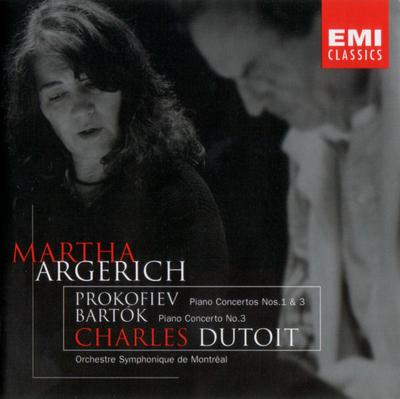 CD SERGEI PROKOFIEV / BÉLA BARTÓK - MA - Piano Concertos Nos.1 & 3 / Piano C 724355665423 EMI Classics 1998 Europe Classical Used