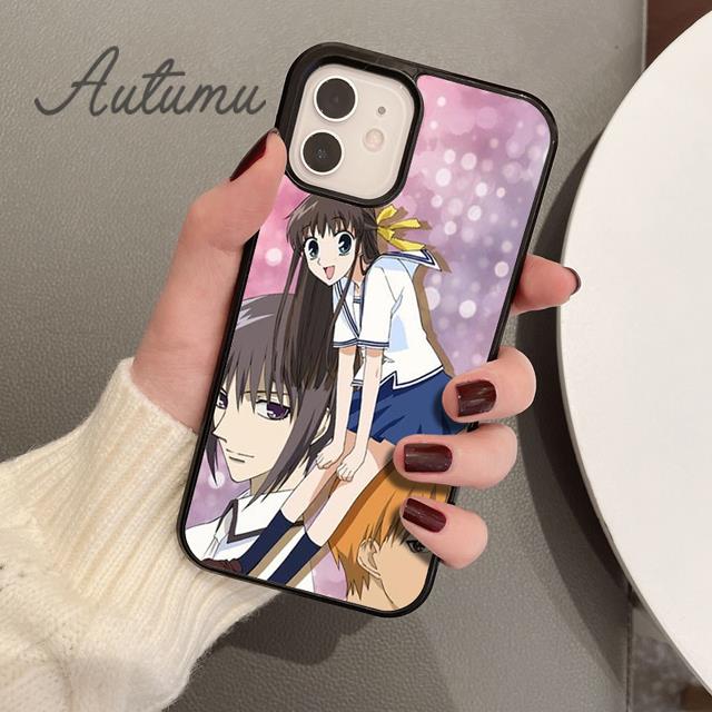 Fruits Basket Anime Handyhülle für iPhone 11 12 13 14 Pro Max mini X XR XS SE 2020 6S 7 8 Plus Samsung Galaxy S21 S22 Hülle