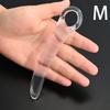 TPE Vaginal Dilator,Curved Anus Butt Plugs,Transparent Anal Sex Toys,Flexible Analplug Buttplug Butplug