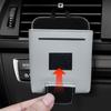 Car Air Vent Storage Holder, Car Vent Organizer, PU Leather Vent Storage Bag Pocket Car Air Vent Outlet Automotive Accessories
