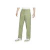 Nike Solid Color Logo Embroidered Loose Straight-Leg Casual Pants Men Bottoms Oil-Green FD0406-386