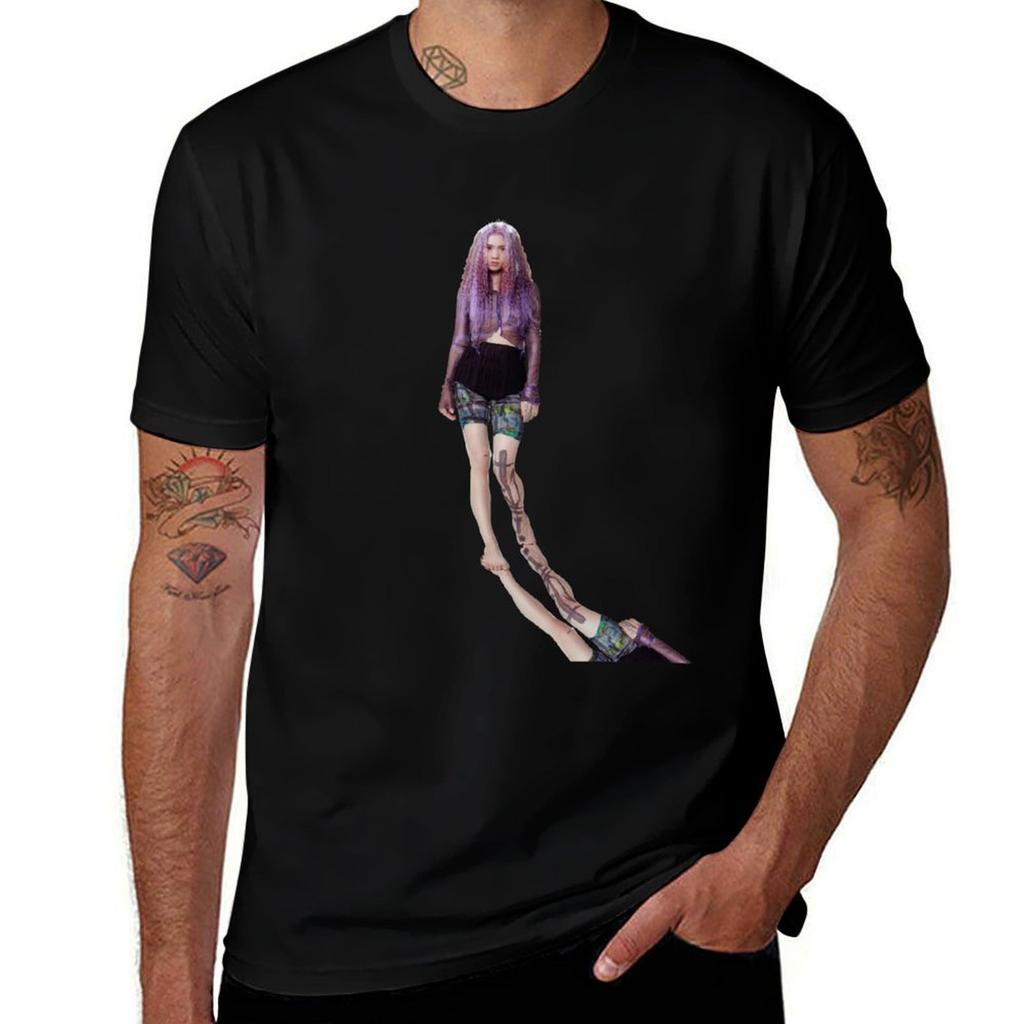 grimes TShirt Relaxed Fit Casual Short Sleeve Top