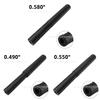 Golf Club Extension Rod Carbon Shaft With Adjustable Length For Golfers Practice And Play