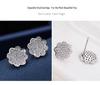 Trendy Flower Design Stud Earrings for Women | Pure Copper | Cute & Stylish