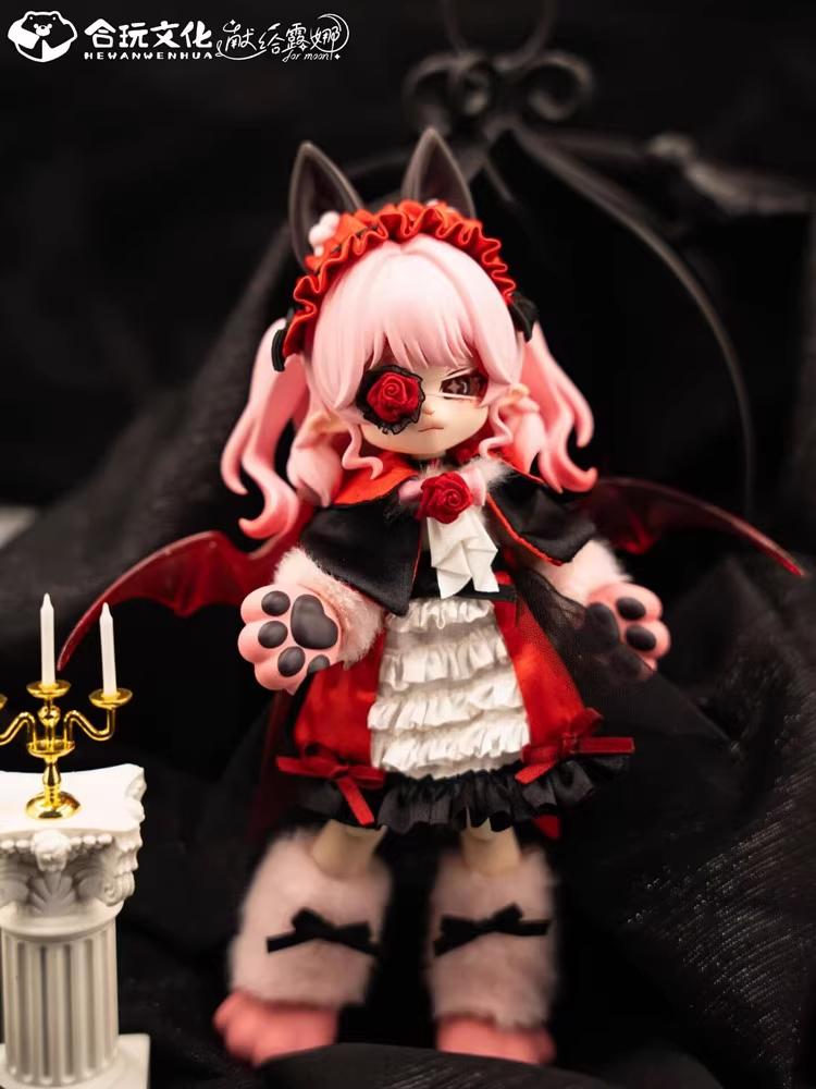 In Stock 1/12 Bjd Trendy Luna Series Joint Movable Doll Toy Dress Up Ornaments Collectible Miniature Figure