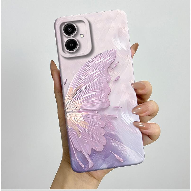 For Samsung Galaxy A07 4G Phone Case Fashion Aesthetic Style Soft Liquid Silicone Shockproof Back Mobile Cover Anti Slip Fundas