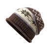Women S Large Size Knit Hat For Autumn Winter Hiking Warm Ear Protection Cold Cap