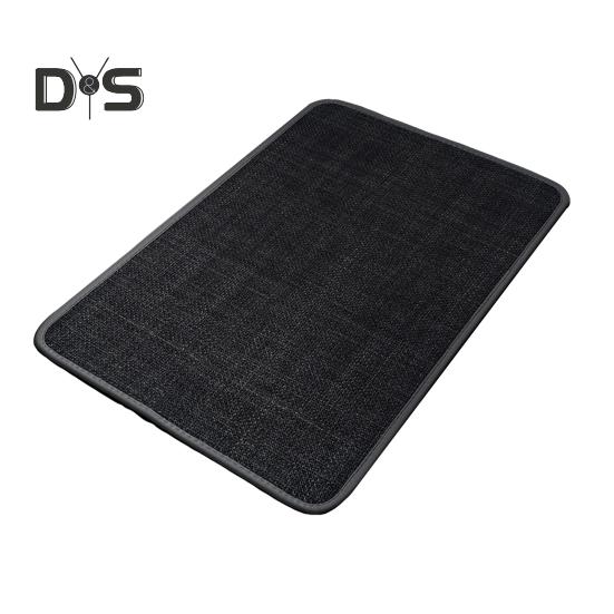 

Коврик для ванной комнаты Нескользящий Быстросохнущий Легко моется Мягкий Впитывающий Коврик для душа Ванные комнаты Кухни Прачечные Принадлежности 40x60cm чёрный