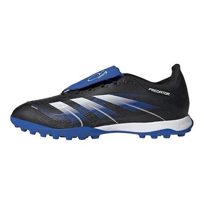Predator League Comfortable Lightweight TF (Rubber Studs) Non-Slip Soccer Shoes Unisex Soccer Shoes Black Blue JR1758