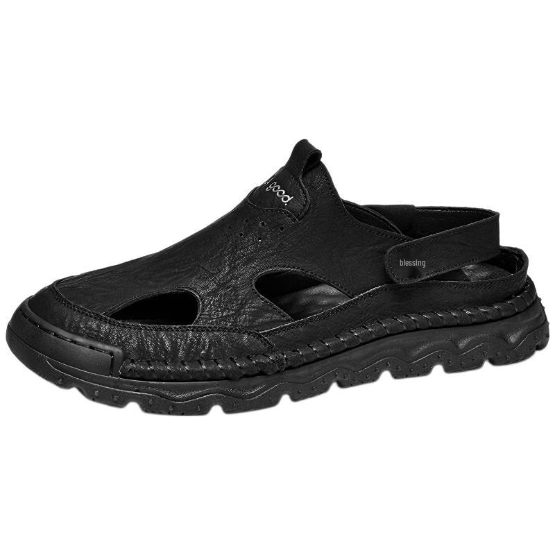 HLA Men s Summer Outdoor Convertible Closed-Toe Casual Sandals K173 43