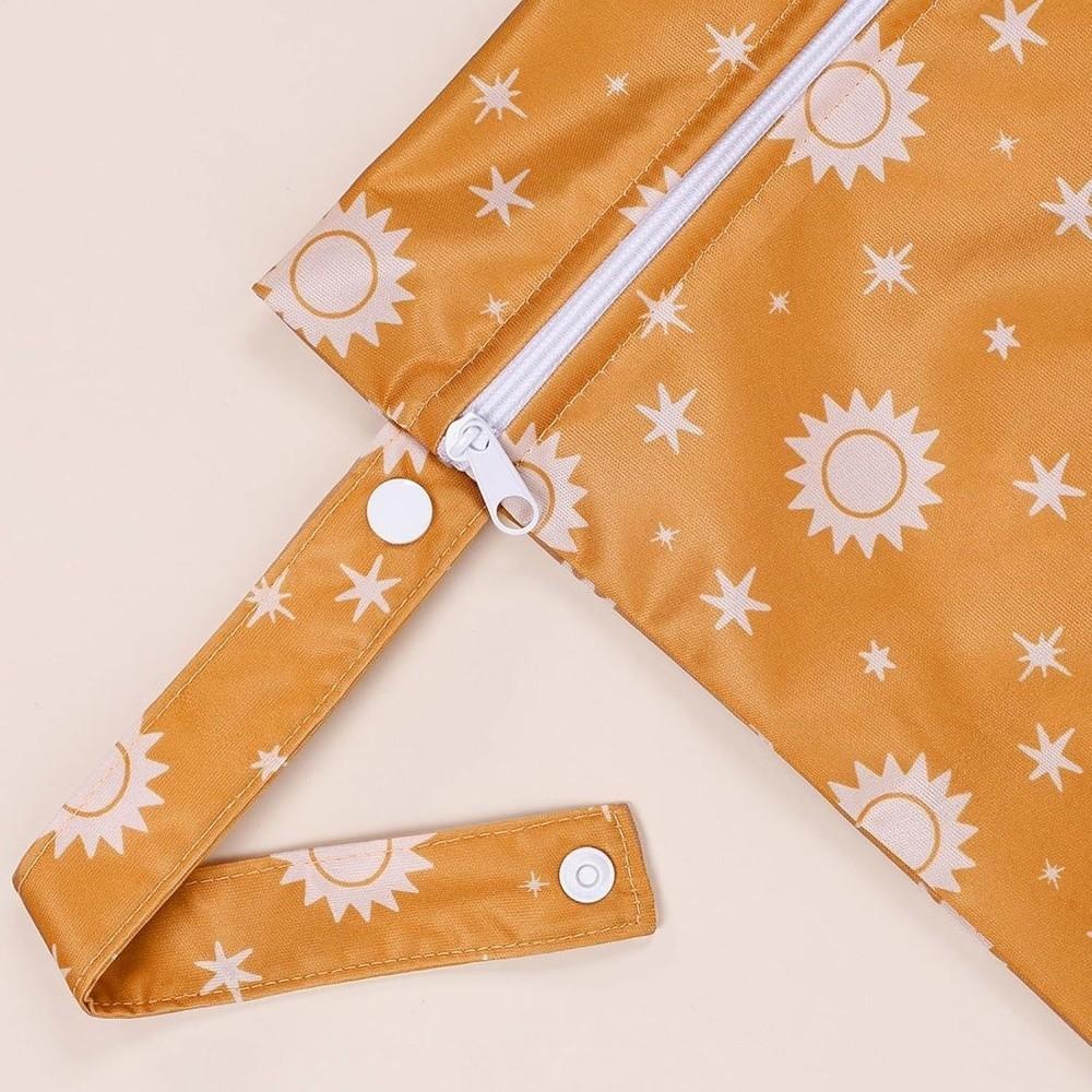 2pcs Reusable Nappy Diaper Bag 10X14in Swimsuit Travel Bag Laundry Organizer Pouch  for Travel